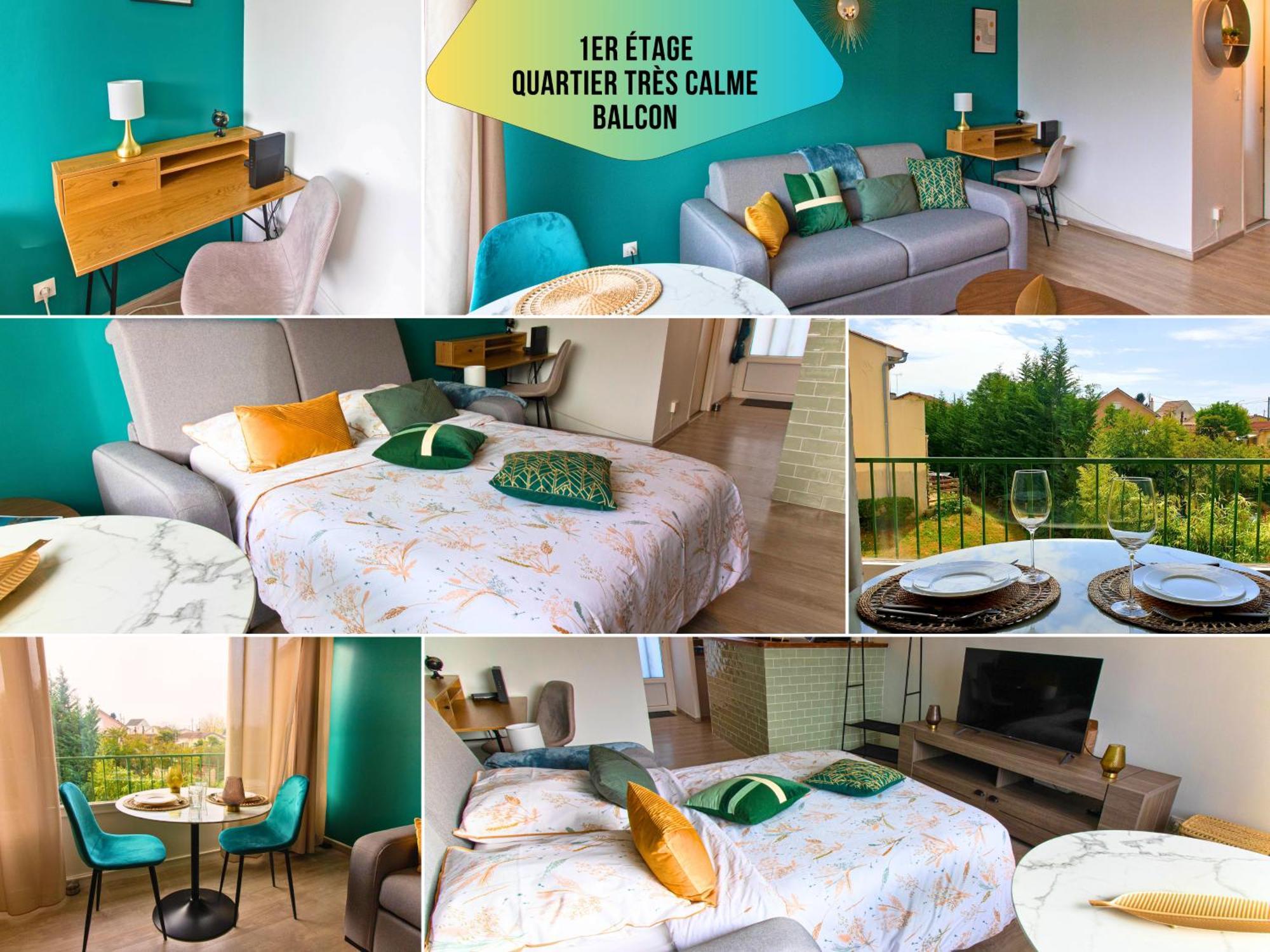 ברגרק Le Pic'Vert - Free Parking - 400M Hospital - 15Min Train Station & Historic Center - Air Conditionner - Calm & Cosy מראה חיצוני תמונה