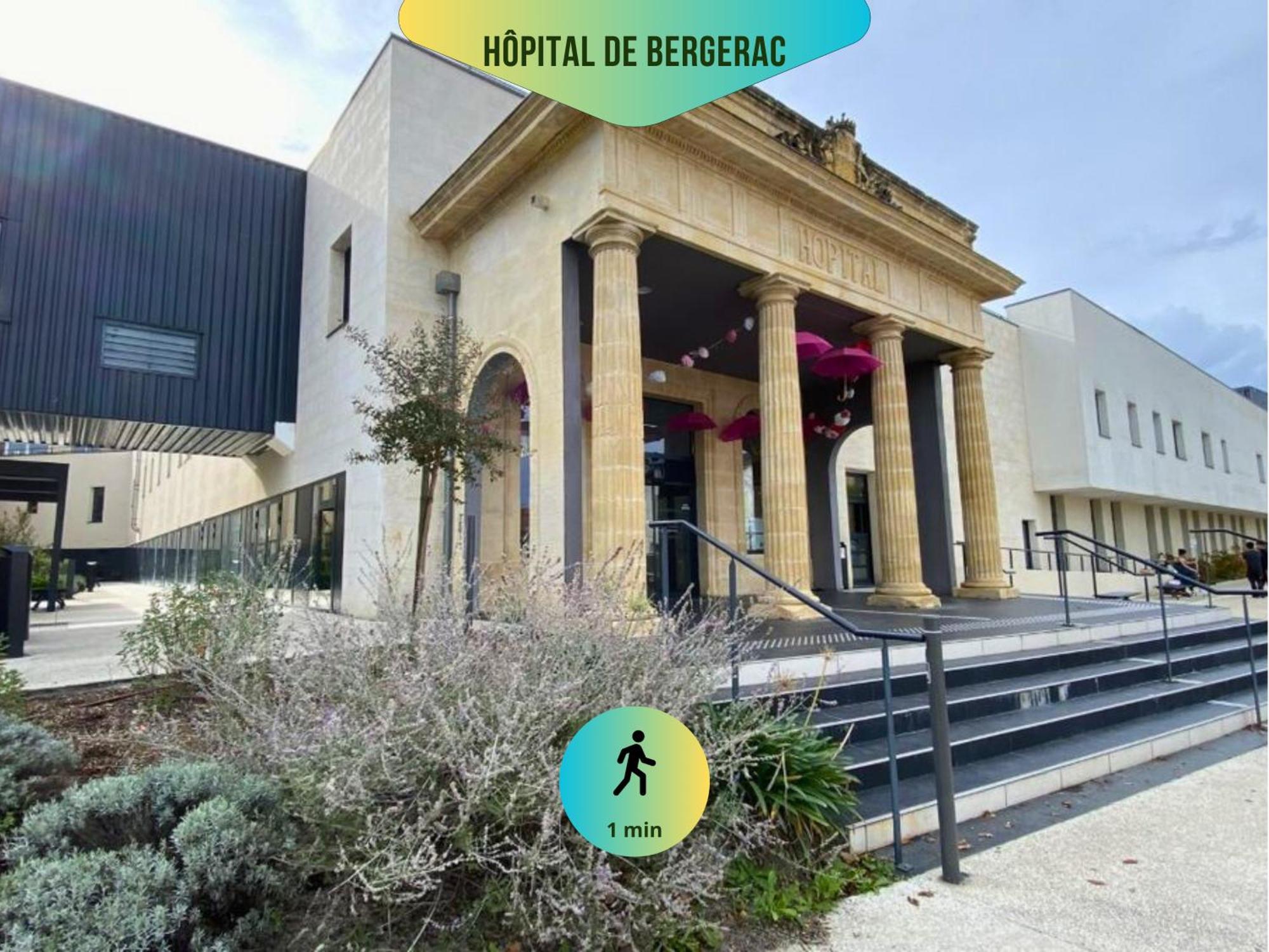 ברגרק Le Pic'Vert - Free Parking - 400M Hospital - 15Min Train Station & Historic Center - Air Conditionner - Calm & Cosy מראה חיצוני תמונה